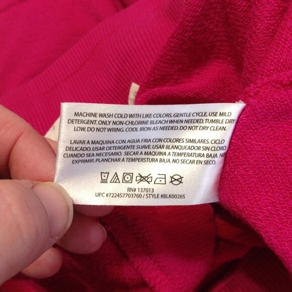 BALANCE COLLECTION Size Small Weekend Skirt Rhubarb Pink Drawstring Waistband - Picture 7 of 8